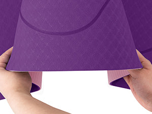 Good Nite 6mm TPE Yoga Mat - Non-Slip with Alignment Lines for Pilates, Fitness & Gym, Includes Strap (183x61cm)